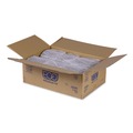 Food Trays, Containers, and Lids | Eco-Products EP-P013LID 9 in. x 1.5 in. 100% Recycled Content Round Plastic Plate Lids - Clear (300/Carton) image number 3