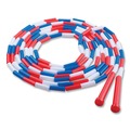 Breakroom Supplies | Champion Sports PR16 16 ft. Segmented Plastic Jump Rope - Red/Blue/White image number 0