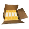 File Folders | Tabbies 68801 9.63 in. x 2 in. File Pocket Handles - Yellow/White (48/Pack) image number 2