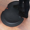 Office Chair Mats | Floortex FCA5XBK2535 AFS-TEX 5000 26 in. x 36 in. Anti-Fatigue Bespoke Mat - Midnight Black image number 6