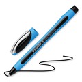 Pens | Schneider 150201 Slider Memo XB Extra-Bold 1.4 millimeter Stick Ballpoint Pen - Black Ink/Black/Light Blue Barrel (10/Box) image number 1