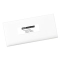 Just Launched | Avery 05262 Easy Peel 1.33 in. x 4 in. Address Labels with Sure Feed Technology - White (14/Sheet, 25 Sheets/Pack) image number 1