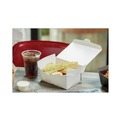 Food Trays, Containers, and Lids | Pactiv Corp. NOB03W 66 oz 6.5 x 4.5 x 3.25 EarthChoice OneBox Paper Box - White (160/Carton) image number 3