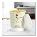 Food Trays, Containers, and Lids | SOLO KHB32A-J8000 32 oz Flexstyle Double Poly Paper Food Combo Packs - Symphony (500/Carton) image number 4