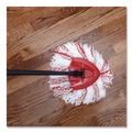 Mops | O-Cedar 170500CT EZWring Patented Microfiber Deep Clean Refill - Red/White (4/Carton) image number 8