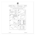 White Boards | U Brands 3891U00-01 4N1 35 x 23 Magnetic Dry Erase Combo Board - Tan/White Surface/Silver Aluminum Frame image number 6