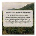 Coffee | Peet's Coffee & Tea 504913 House Blend 2.5 oz. Frack Pack Decaf Coffee Portion Packs (18/Box) image number 4