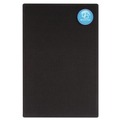  | Quartet 7683BK 36 in. x 24 in. Oval Office Fabric Bulletin Board - Black image number 4