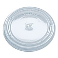Food Trays, Containers, and Lids | Fabri-Kal 000000000009505084 3.25 oz to 5.5 oz Plastic Portion Cup Lids - Clear (2500/Carton) image number 0