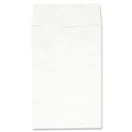 Back to School Sale | Universal UNV19005 #1 Square Flap Self-Adhesive Closure 6 in. x 9 in. Deluxe Tyvek Envelopes - White (100/Box) image number 1