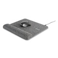 Mouse Pads & Wrist Support | Allsop 32304 11.8 in. x 11.6 in. Powertrack Plush Wireless Charging Mouse Pad with Wrist Rest - Gray image number 1