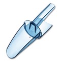 Food Service | San Jamar SAN SI5000 6 - 10 oz. Saf-T-Scoop and Guardian System for Ice Machines - Transparent Blue image number 4