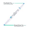 Highlighters | Zebra 78101 Bold-Chisel/Fine-Bullet Tips Mildliner Double Ended Highlighter - Assorted Ink/Barrel Colors (10-Piece/Set) image number 3