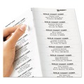 Labels | Avery 05661 Easy Peel 1 in. x 4 in. Mailing Labels with Sure Feed - Matte Clear (20-Piece/Sheet, 50 Sheets/Box) image number 1