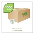 Labor Day Sale | Eco-Products EP-CC9S-GS 9 oz. GreenStripe Renewable and Compostable Cold Cups - Clear (1000/Carton) image number 2
