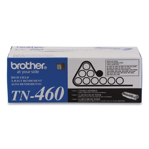 Just Launched | Brother TN460 6000-Page Yield Toner - Black image number 0