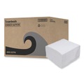 Paper Towels and Napkins | Boardwalk BWK8307 17 in. x 17 in. 1-Ply Dinner Napkin - White (3000/Carton) image number 3