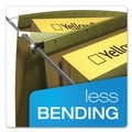 File Folders | Pendaflex 6152 1/5 SureHook 1/5-Cut Tabs Letter Size Hanging Folders - Standard Green (20/Box) image number 3