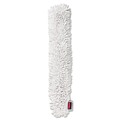 Just Launched | Rubbermaid Commercial HYGEN FGQ85300WH00 HYGEN Quick-Connect Microfiber Dusting Wand Sleeve - White (6/Carton) image number 0