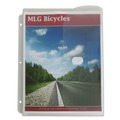 Sheet Protectors | C-Line 57537 9.25 in. x 11.5 in. Poly Binder Pockets - Clear (5/Pack) image number 2