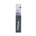 Office Presentation Supplies | Advantus 75329 9 in. x 2 in. Panel Wall Sign Acrylic Name Holder - Clear (6/Pack) image number 5