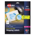 Labels | Avery 06878 3.75 in. x 4.75 in. Vibrant Laser Color-Print Labels with Sure Feed - White (100/Pack) image number 0