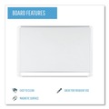 White Boards | MasterVision MVI270205 Gold Ultra 72 in. x 48 in. Magnetic Dry Erase Boards - White Lacquered Steel Surface, White Aluminum Frame image number 7