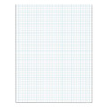 Notebooks & Pads | TOPS 35041 Cross-Section Quadrille Rule (4 sq-in. / 1 sq-in.) 8.5 in. x 11 in. Cross Section Pads (50 Sheets/Pad) image number 0
