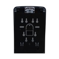 Skin Care & Hygiene | Boardwalk SHF900SBBW 5.25 in. x 4 in. x 12 in. 900 ml Rely Hybrid Foam Soap Dispenser - Black Pearl image number 1