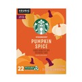 Coffee | Starbucks 12412028 Coffee K-Cups - Pumpkin Spice (22/Box, 4 Boxes/Carton) image number 2