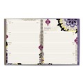 Notebooks & Pads | AT-A-GLANCE 122-905 12-Month (Jan to Dec): 2026 11 in. x 8.5 in. Geometric Artwork Vienna Weekly/Monthly Appointment Book - Purple/Tan Cover image number 2