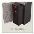 Trash & Waste Bins | Rubbermaid Commercial 1961623 23 Gallon Paper Configure Indoor Recycling Waste Receptacle - Gray image number 3