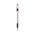 Pens | Pentel BK90ASW2 Stick Fine 0.7 mm R.S.V.P. Ballpoint Pen Value Pack - Black Ink, Clear/Black Barrel (24/Pack) image number 1