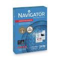 Copy & Printer Paper | Navigator NMP1124 97 Bright 24 lbs. Bond Weight 8.5 in. x 11 in. Premium Multipurpose Copy Paper - White (10/Carton) image number 1