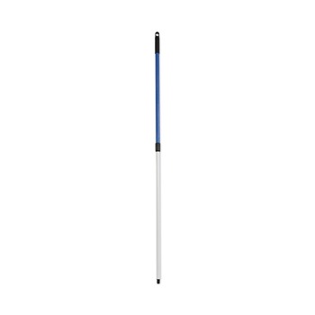 CLEANING BRUSHES | Boardwalk BWK638 36 - 60 in. Telescopic MicroFeather Duster Handle - Blue