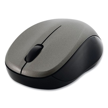  | Verbatim 99769 2.4 GHz Frequency/32.8 ft Wireless Range Left/Right Hand Use Silent Wireless Blue LED Mouse - Graphite