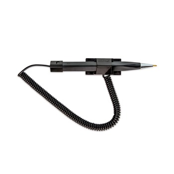 PENS PENCILS AND MARKERS | CONTROLTEK 555567 Wedgy Secure Fine 0.5 millimeter Antimicrobial Ballpoint Counter Pen - Black