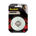 Packing Tapes | Scotch 110S 0.5 in. x 80 in. Holds Up to 15 lbs. Double-Sided Permanent High-Density Foam Mounting Tape - White (1-Roll) image number 0