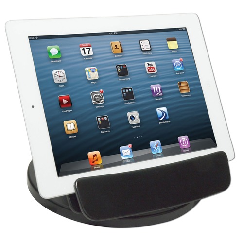 Monitor Stands | Kantek TS680 Rotating Desktop Tablet Stand - Black image number 0