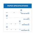 Copy & Printer Paper | Hammermill 10329-1 Fore Multipurpose 20 lbs. 8.5 in. x 14 in. Print Paper - 96 Bright White (500/Ream) image number 2