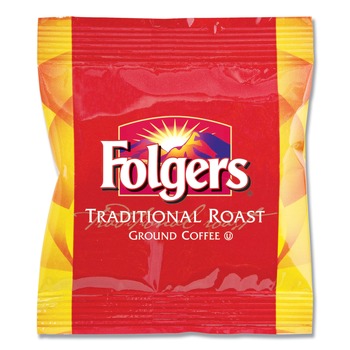 COFFEE | Folgers 2550063006 2 oz. Traditional Roast Ground Coffee Fraction Packs (42/Carton)