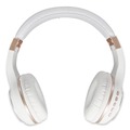Office Electronics & Batteries | Morpheus 360 HP5500R SERENITY 3 ft. Cord Stereo Wireless Headphones with Microphone - White/Rose Gold image number 1