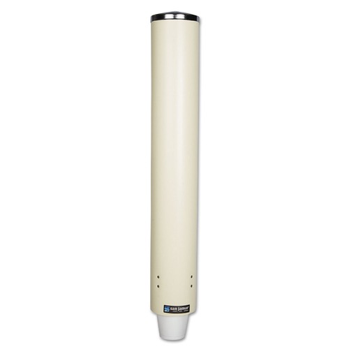 Just Launched | San Jamar C4210PFSD Foam Cup Dispenser with Removable Cap for 4 oz. to 10 oz. Cups - Sand image number 0