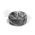 Bowls and Plates | Pactiv Corp. YPI9E 8.88 in. Diameter Prairieware Impact Plastic Plate Dinnerware - Black (400/Carton) image number 2