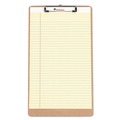Clipboards | Universal UNV05563 1/2 in. Clip Capacity Hardboard Clipboard for 8.5 in. x 14 in. Sheets - Brown (3/Pack) image number 2