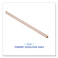Mops | Boardwalk BWK120C Handle/Deck Mops with No. 20 Head and 54 in. Handle - White Cotton Head/Natural Wood Handle (6/Carton) image number 10