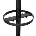 Wall Racks & Hooks | Alba PMBRION 13.75w x 13.75d x 66.25h Brio Coat Stand - Black image number 5