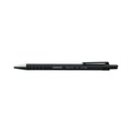 Pens | Universal UNV15520 0.7 mm Fine Retractable Ballpoint Pen - Black (1 Dozen) image number 2