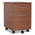Office Carts & Stands | Linea Italia LITTR752CH Trento Line 16.5 in. x 19.75 in. x 23.63 in. Mobile Pedestal File - Cherry image number 0