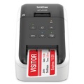 Label Makers | Brother QL810W QL-810W 5 in. x 9.38 in. x 6 110 in. Labels/min Print Speed Ultra-Fast Label Printer with Wireless Networking image number 2